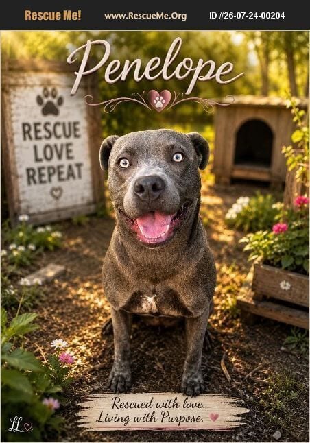 Photo of Penelope, adoptable Pit Bull Terrier in Benton, Pennsylvania