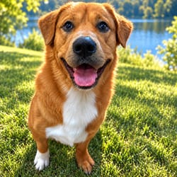 Photo of Cooper, adoptable Golden Retriever Labrador Retriever in Indiantown, Florida