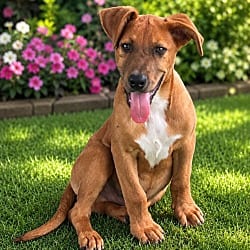 Photo of Snoopy, adoptable Mountain Cur Mixed Breed (Medium) in Pittsfield, Illinois
