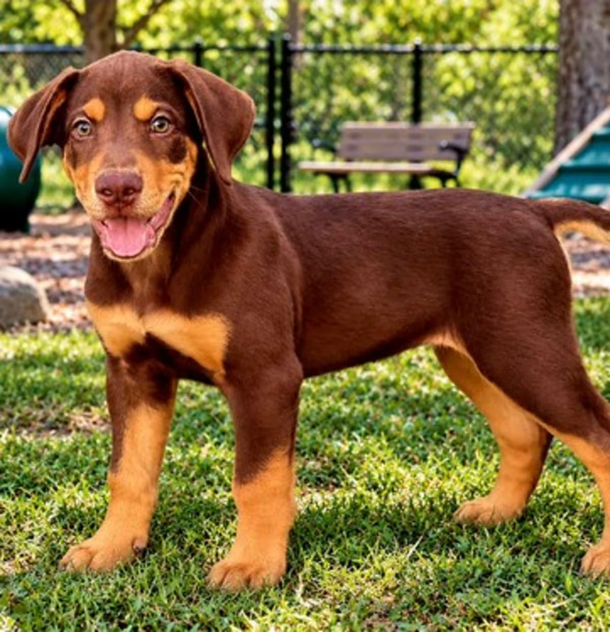 Photo of Puppy Deano, adoptable Golden Retriever/Hound (Unknown Type) in Spring Valley, New York