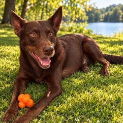 Photo of Coco, adoptable Australian Kelpie Mixed Breed (Medium) in Indiantown, Florida