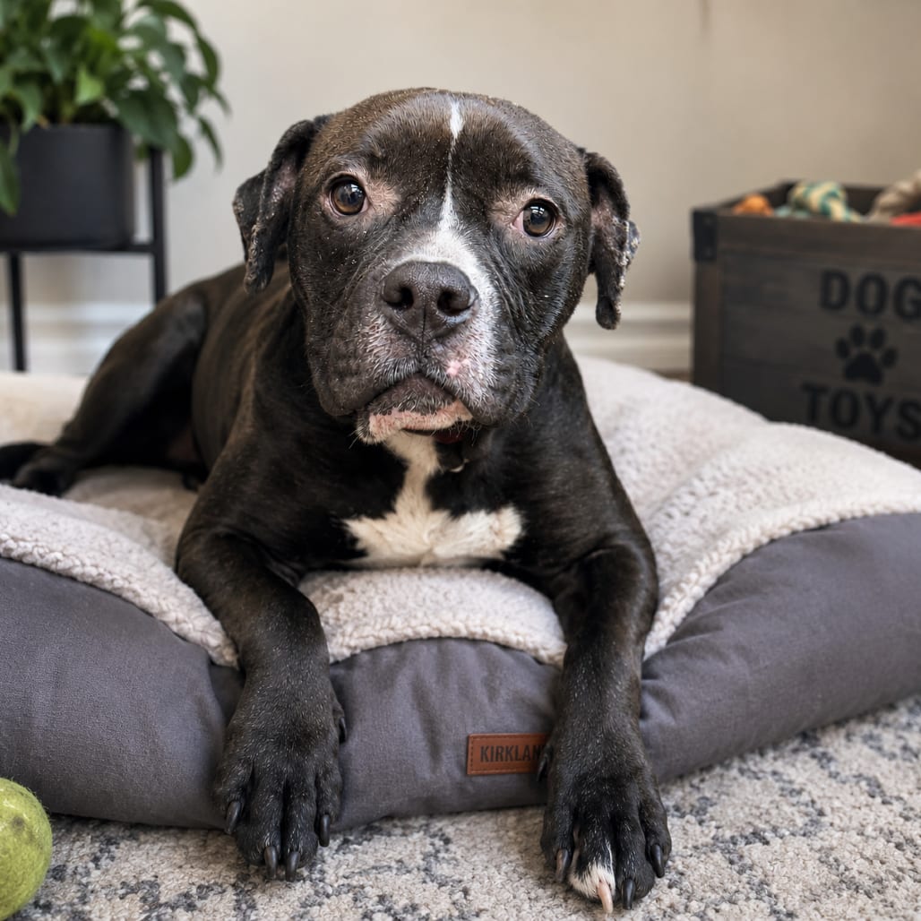 Photo of Bowser, adoptable Bulldog / Mixed Breed (Medium) in Columbus, Georgia