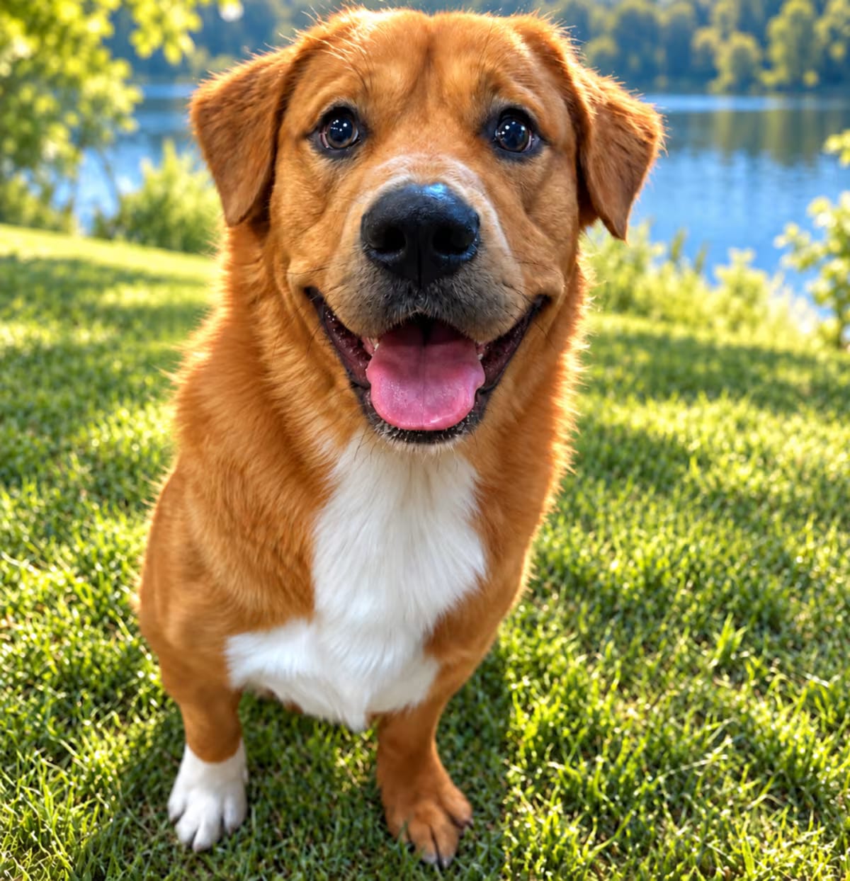 Photo of Cooper, adoptable Golden Retriever Labrador Retriever in Indiantown, Florida
