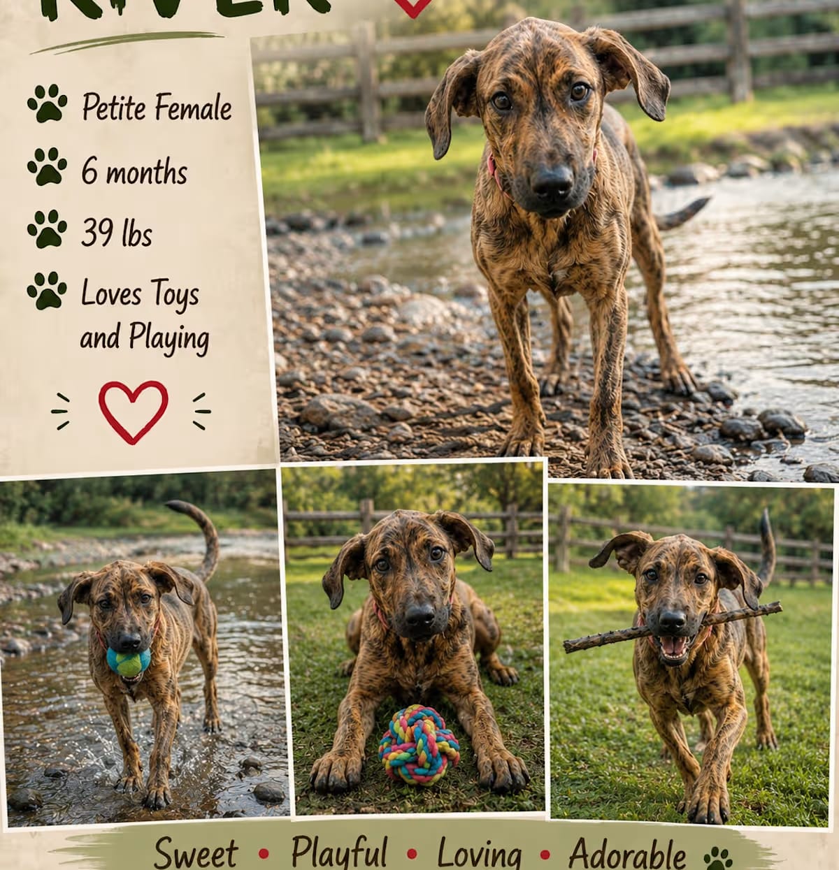 Photo of River, adoptable Feist/Labrador Retriever in Glastonbury, Connecticut