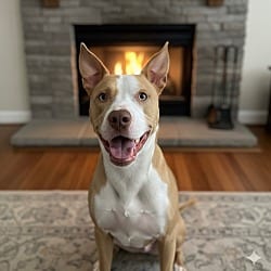 Photo of Richie, adoptable Bull Terrier Mixed Breed (Medium) in Pittsfield, Illinois