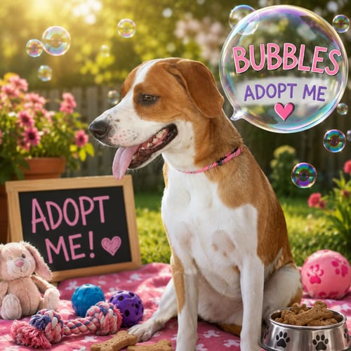 Photo of Bubbles, adoptable Hound in Queen Creek, Arizona