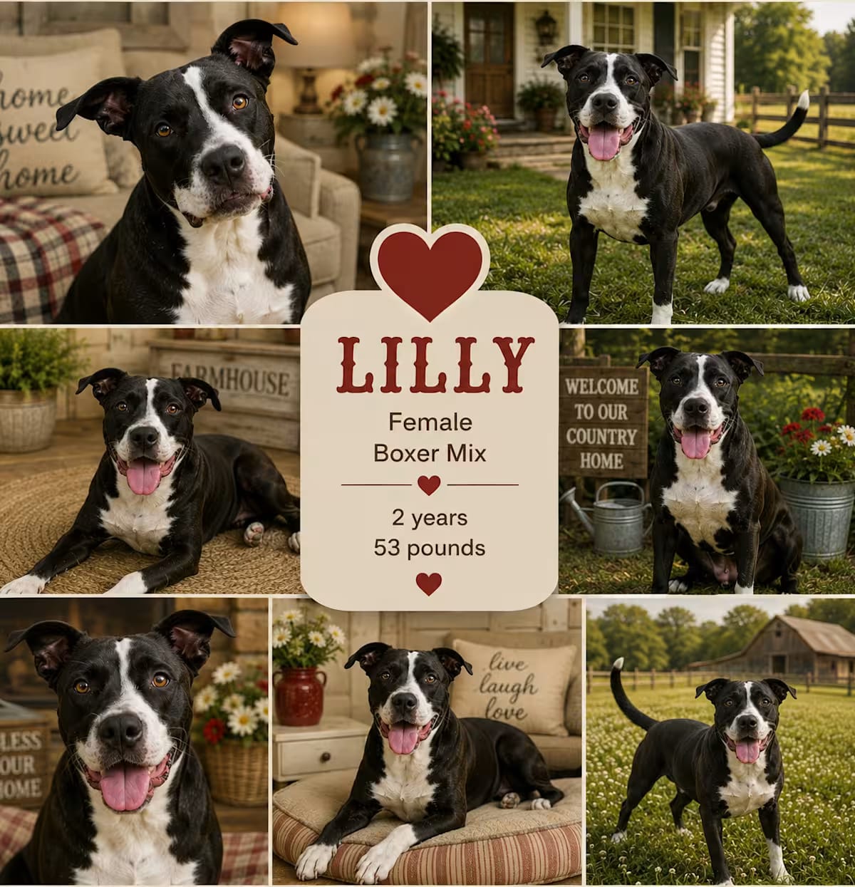 Photo of Lilly, adoptable American Staffordshire Terrier/Labrador Retriever in Glastonbury, Connecticut