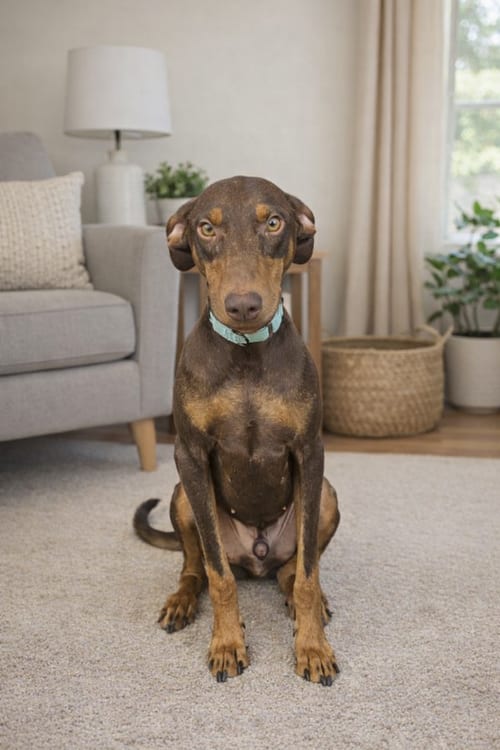 Photo of Mickey, adoptable Doberman Pinscher in San Diego, California