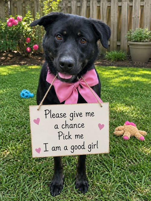 Photo of Black lab border collie, adoptable Labrador Retriever in Mt. Laurel, New Jersey
