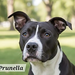 Photo of Prunella MEET 10/3, adoptable American Staffordshire Terrier in East Hartford, Connecticut