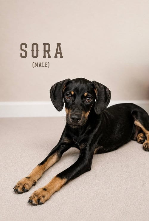 Photo of Sora, adoptable Doberman Pinscher in Oakhurst, New Jersey