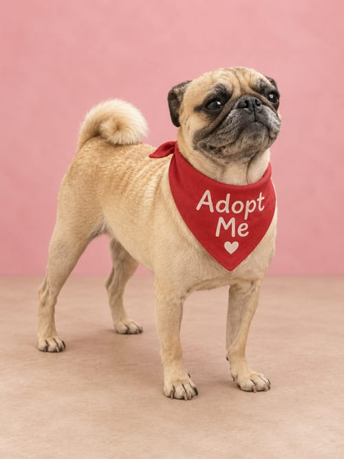 Photo of Dizirella N, adoptable Pug in Inglewood, California