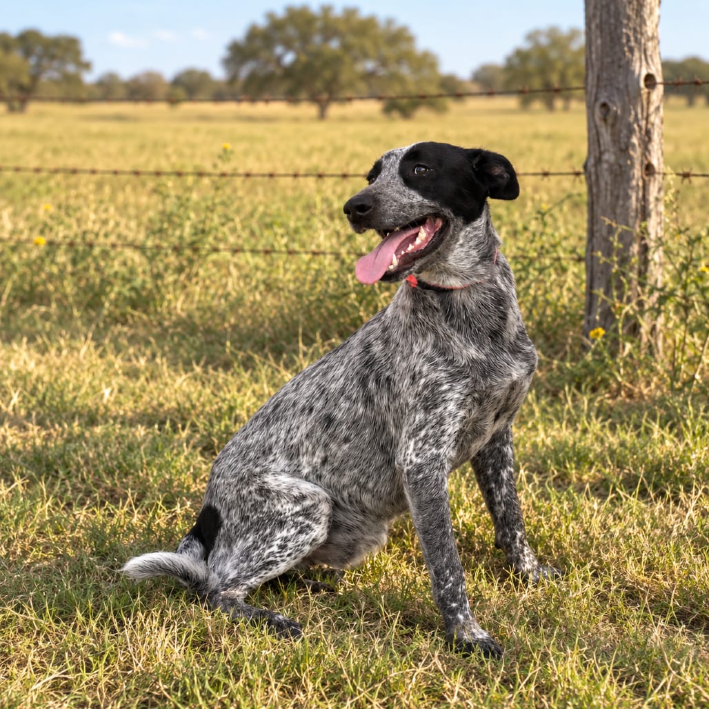 Photo of Freckles 26-09-057, adoptable American Blue Heeler in Bastrop, Texas