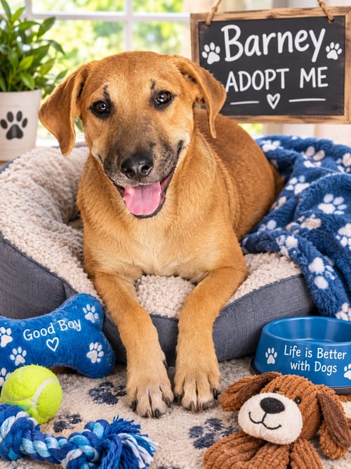 Photo of Barney, adoptable Shepherd in Queen Creek, Arizona