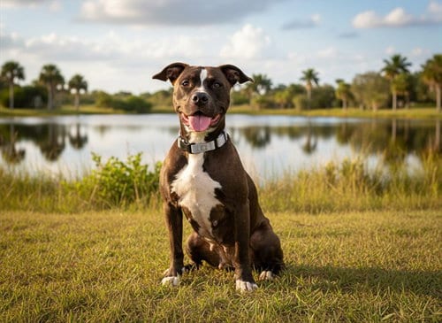 Photo of Thunder, adoptable American Pit Bull Terrier in Tavares, Florida