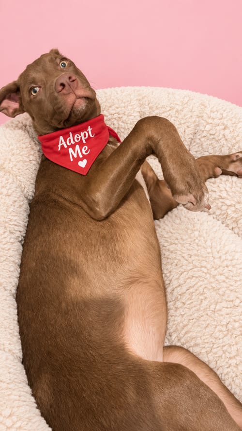 Photo of Emma Rose DP, adoptable Chocolate Labrador Retriever in Inglewood, California