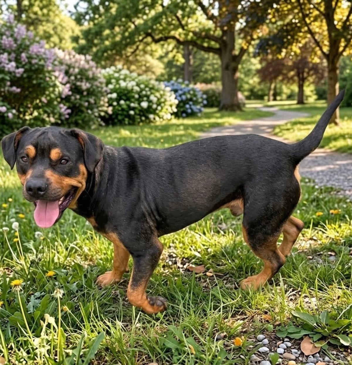 Photo of Rook, adoptable Rottweiler Mixed Breed (Medium) in Pittsfield, Illinois