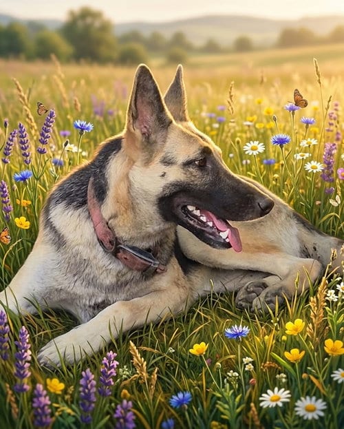 Photo of Sandy, adoptable German Shepherd Dog in The Woodlands, Texas